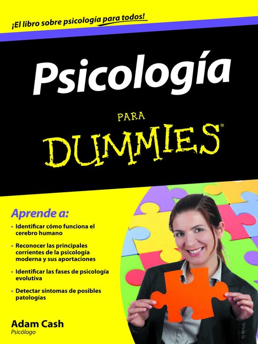 Title details for Psicología Para Dummies by Adam Cash - Available